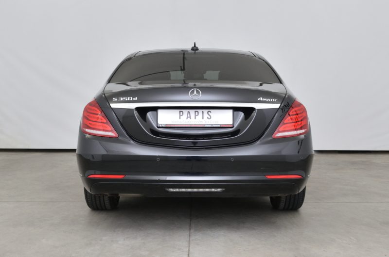 Mercedes-benz S350 2016 3.0D 258KM 138 tys km 4matic czarna VAT 23%