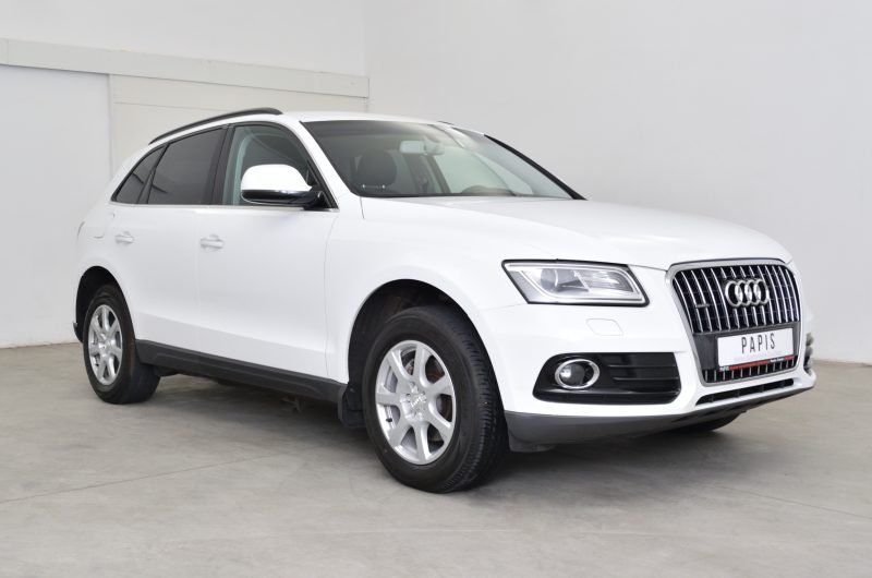 Audi Q5 2015 2.0D 150KM manual Quattro 255 tys km biała VAT-marża