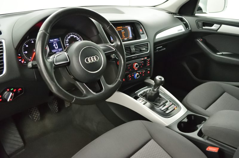 Audi Q5 2015 2.0D 150KM manual Quattro 255 tys km biała VAT-marża