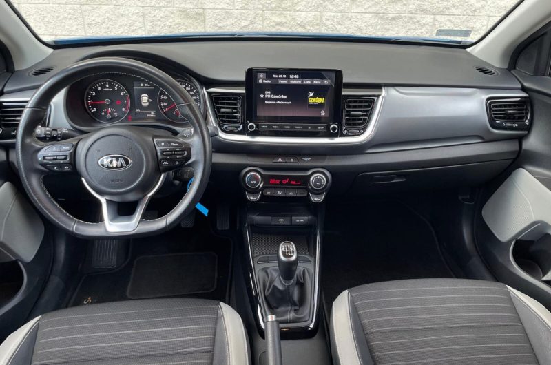 KIA STONIC 1.0 T-GDI 100KM wersja L + wykończenie wnętrza PREMIUM SalonPL, Gwarancja, Bezwypadkowy, ASO