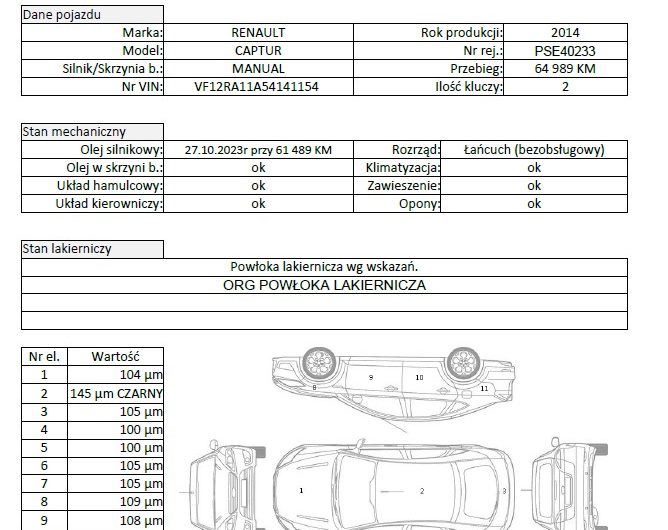 RENAULT CAPTUR 0.9TCE 90KM MANUAL SALON POLSKA BEZWYPADKOWY 2 KOLORY NAWIGACJA LEDY