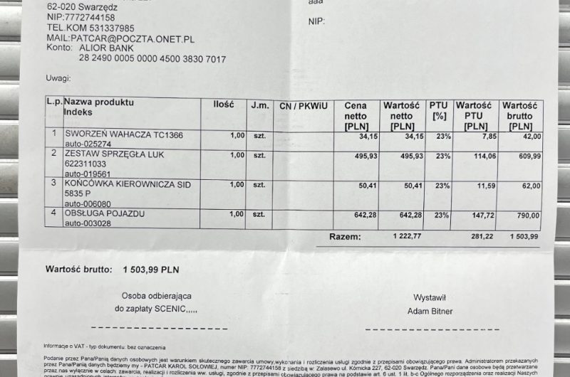 RENAULT SCENIC II 1.6 I 16V 113KM 2005′ Avantage Bezwypadkowy Gwarancja Serwisy – nowy rozrząd