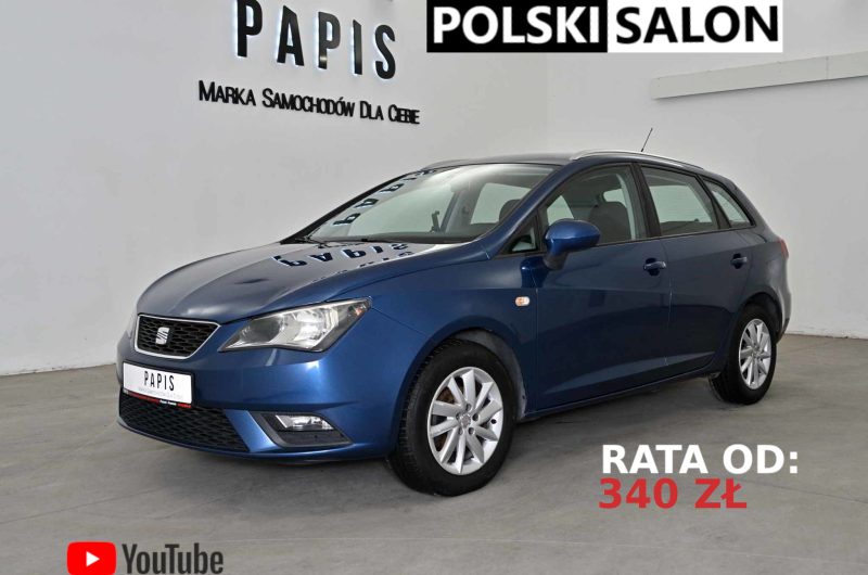 Seat Ibiza ST 1.2 75KM Diesel 2013r ASO Gwarancja Bezwypadkowy Fv Marża