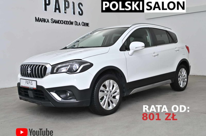 Suzuki SX4 S-Cross 1.0 112km Benzyna SalonPL Comfort ASO Gwarancja Bezwypadkowy