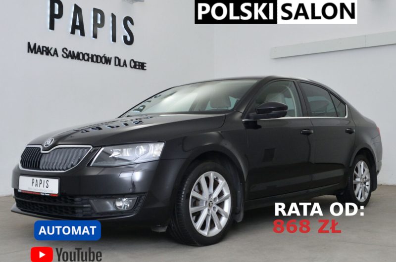 SKODA OCTAVIA III Liftback 1.8 TSI 180KM 2016′ STYLE DSG SalonPL Bezwypadkowy Gwarancja Serwisy