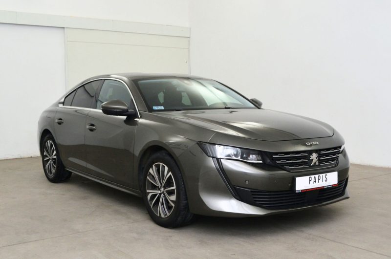 PEUGEOT 508 II LIFTBACK 1.5 BLUEHDI 130KM 2021′ Active S&S EAT8 Virtual Cockpit, kamera 360, Gwarancja, wymiana rozrządu