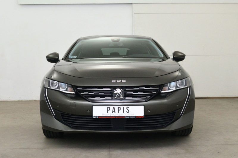 PEUGEOT 508 II LIFTBACK 1.5 BLUEHDI 130KM 2021′ Active S&S EAT8 Virtual Cockpit, kamera 360, Gwarancja, wymiana rozrządu