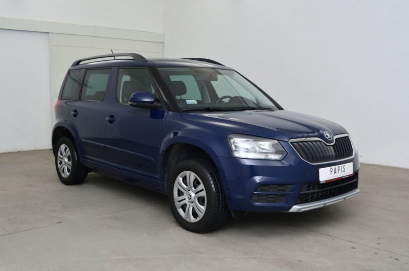 SKODA YETI 2.0 TDI 110KM 2017′ ACTIVE Bezwypadkowy Gwarancja Hak Grzane fotele