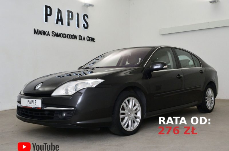 RENAULT LAGUNA III 2.0 DCI 150KM 2010′ Initiale Bezwypadkowy Gwarancja Szyberdach.Grzane elekt. fotele.Skóra.Navi