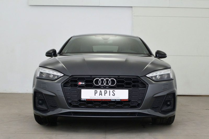 AUDI S5 SPORTBACK 3.0 TDI 347KM 2020′ mHEV QUATTRO TIPTRONIC SalonPL 1Właściciel ASO Bezwypadkowy Gwarancja