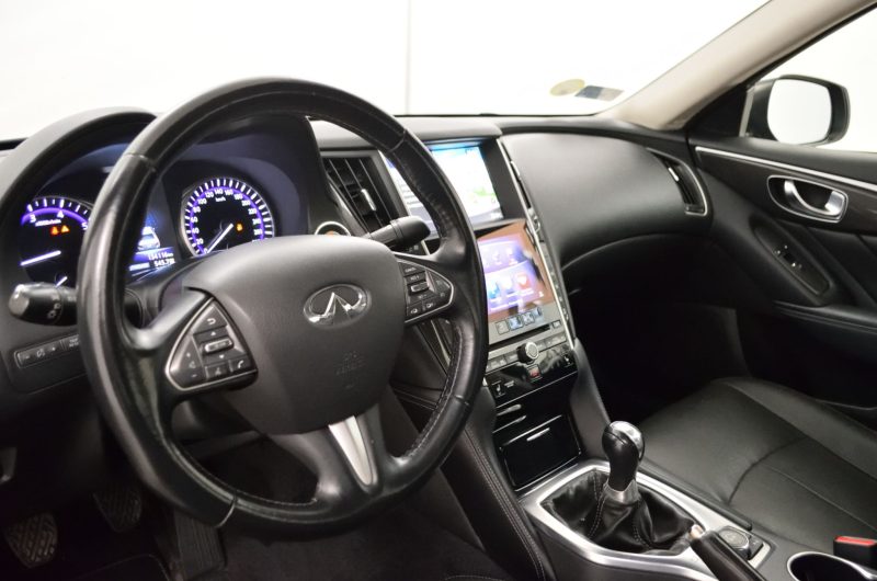 INFINITI Q50 I 2.2D 170KM 2014′ PREMIUM Książka Serwisowa Bezwypadkowy Gwarancja Szyberdach