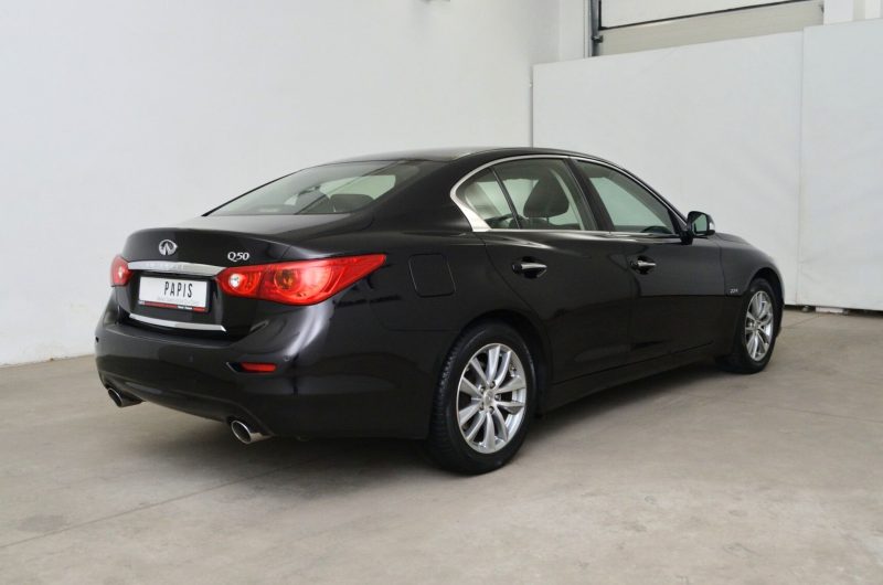 INFINITI Q50 I 2.2D 170KM 2014′ PREMIUM Książka Serwisowa Bezwypadkowy Gwarancja Szyberdach