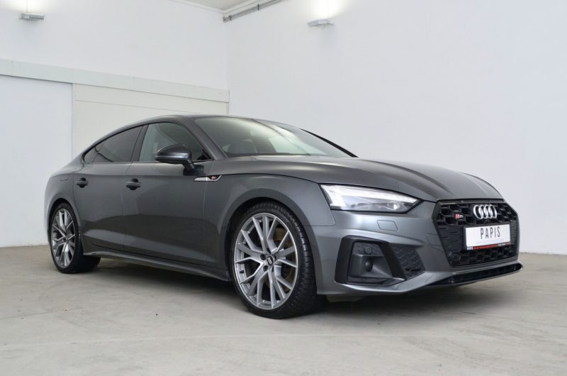 AUDI S5 SPORTBACK 3.0 TDI 347KM 2020′ mHEV QUATTRO TIPTRONIC SalonPL 1Właściciel ASO Bezwypadkowy Gwarancja