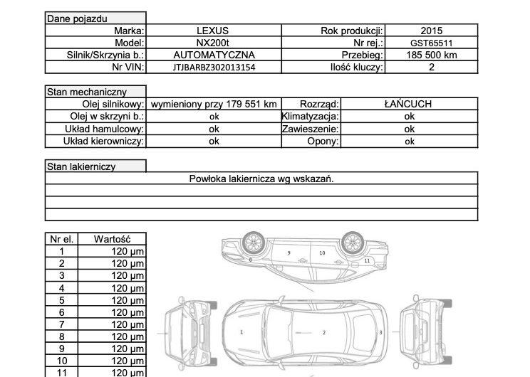 LEXUS NX I SUV 200T 238KM 2015′ 4×4 Elegance SalonPL Książka serwisowa Bezwypadkowy Gwarancja