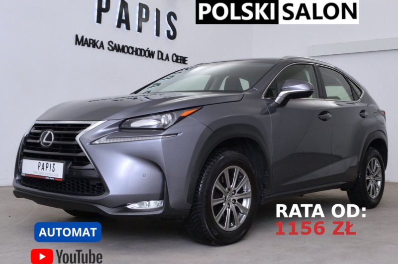 LEXUS NX I SUV 200T 238KM 2015′ 4×4 Elegance SalonPL Książka serwisowa Bezwypadkowy Gwarancja