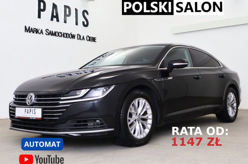 VOLKSWAGEN ARTEON 2.0 TDI 150KM 2018′ DSG ELEGANCE SalonPL Nowy rozrząd Gwarancja Grzane fotele x4