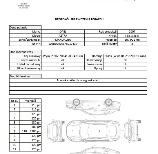 Opel Astra 2007r 1.9 Diesel 100KM Cosmo VATmarża