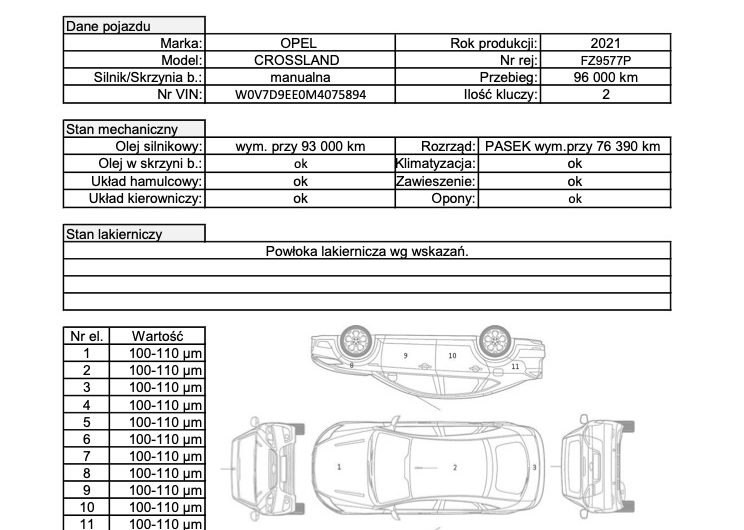 OPEL CROSSLAND 1.2 83KM 2021′ Design Line SalonPL Serwisy Bezwypadkowy Gwarancja