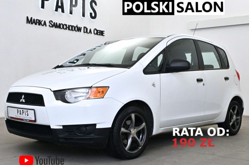 MITSUBISHI COLT VII 3D 1.3 MIVEC 95KM 2011′ INFORM SalonPL Gwarancja Niski przebieg